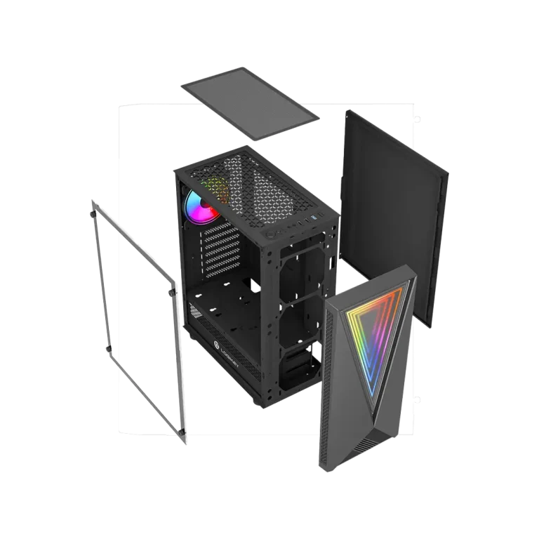 کیس کامپیوتر گیمینگ لاجیکی مدل C311B