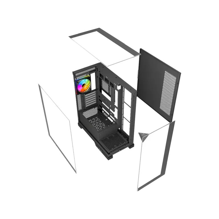 کیس کامپیوتر گیمینگ لاجیکی مدل C511B