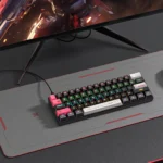 فروش کیبورد باسیم گیمینگ مکانیکال اونیکوما مدل G55 RGB