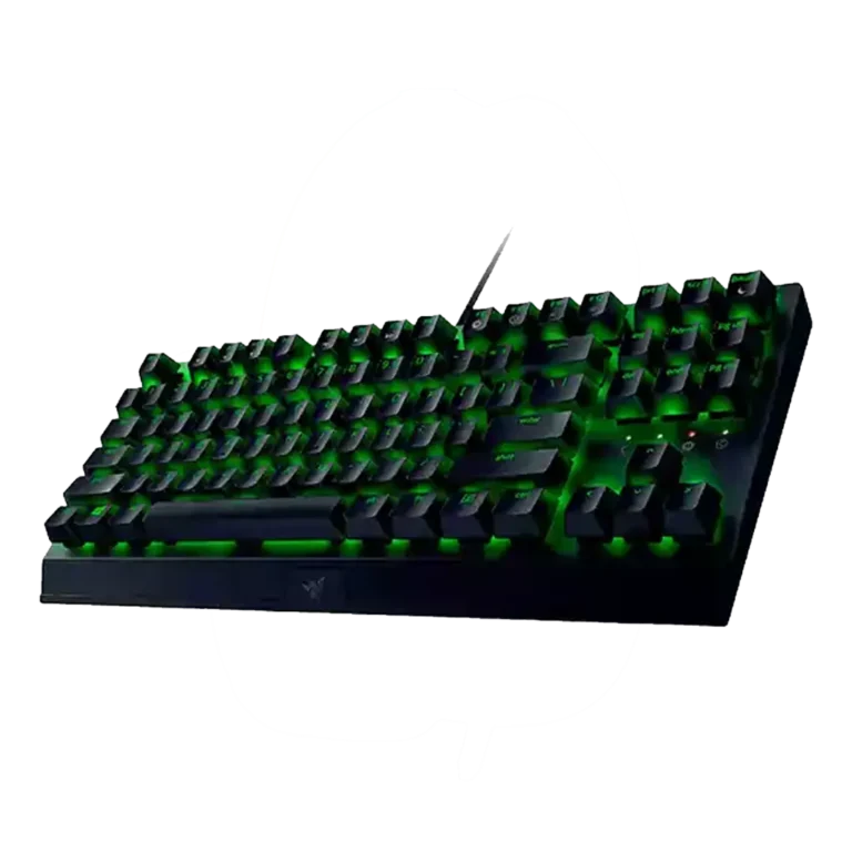 کیبورد گیمینگ ریزر مدل Blackwidow X TKL Green Switch