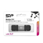 فلش مموری سیلیکون پاور مدل C51 ظرفیت 128 گیگابایت