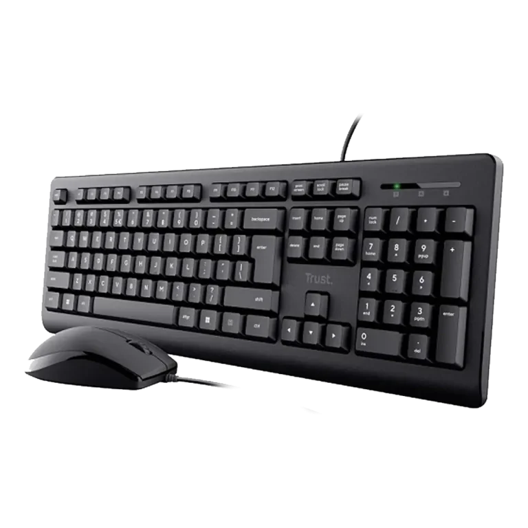 کیبورد و ماوس باسیم تراست مدل PRIMO