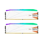 رم دسکتاپ DDR5 دوکاناله 6000 مگاهرتز CL30 وی کالر مدل Manta XFinity RGB ظرفیت 32 گیگابایت