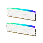 رم دسکتاپ DDR5 دوکاناله 6000 مگاهرتز CL30 وی کالر مدل Manta XFinity RGB ظرفیت 32 گیگابایت