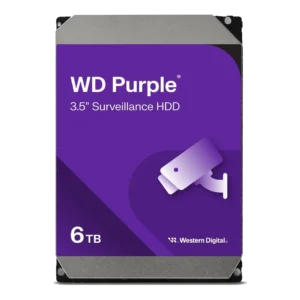 هارد اینترنال وسترن دیجیتال مدل Purple ظرفیت 6 ترابایت