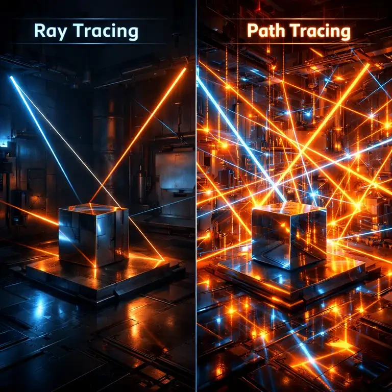 از Ray Tracing تا Path Tracing: همه‌چیز درباره نسل جدید نورپردازی در گیم