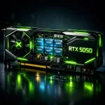 انویدیا کارت گرافیک RTX 5050 را با حافظه GDDR7 معرفی می‌کند؛ نسل جدید VRAM در راه کارت‌های اقتصادی