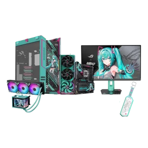 باندل گیمینگ ایسوس مدل Hatsune Miku Edit...