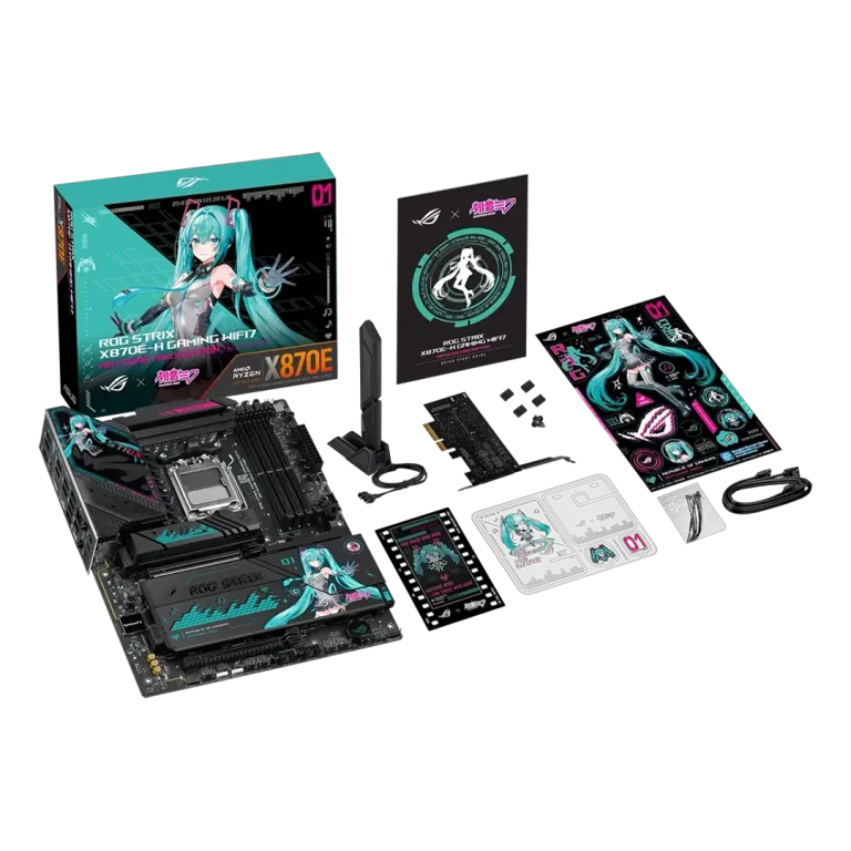 باندل گیمینگ ایسوس مدل Hatsune Miku Edition