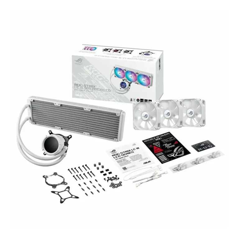 خنک‌کننده مایع پردازنده ایسوس مدل ROG STRIX LC III 360 ARGB LCD
