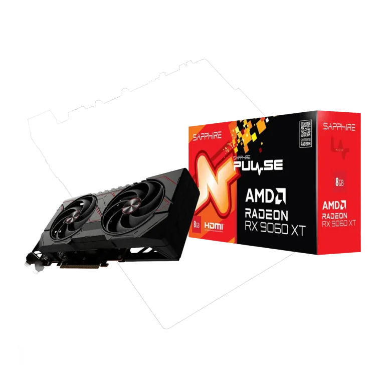 کارت گرافیک سافایر مدل PULSE AMD Radeon RX 9060 XT OC Edition 8GB