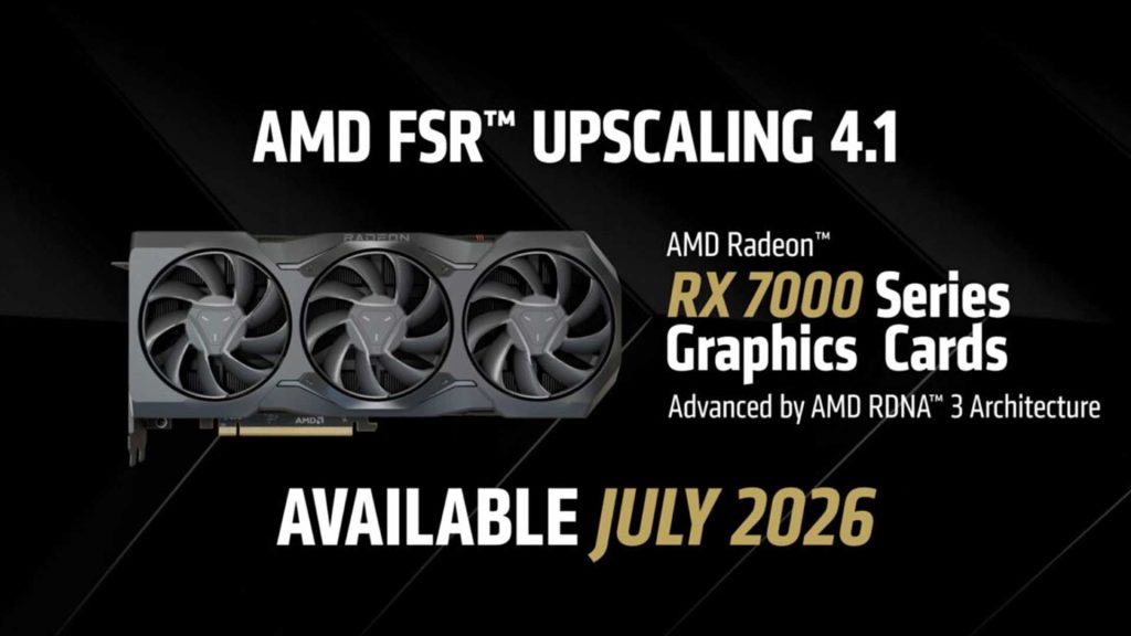 خون در رگ‌های RX 7000 جریان گرفت؛ AMD فناوری FSR 4.1 را به کارت‌های قدیمی‌تر آورد