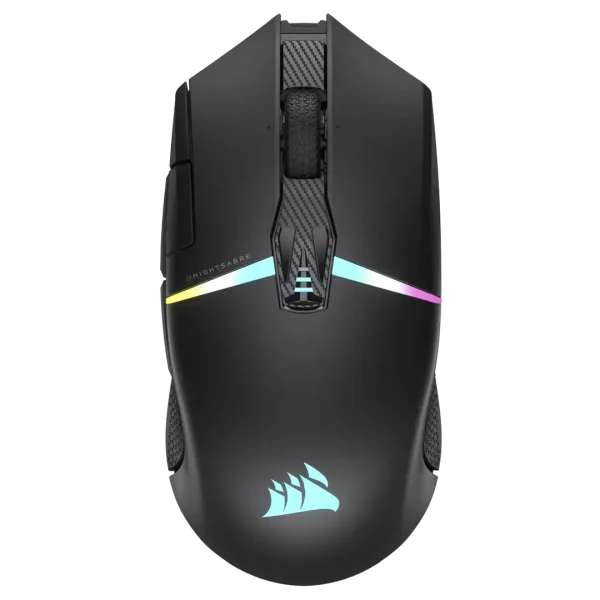ماوس بی‌سیم گیمینگ کورسیر مدل Nightsabre RGB