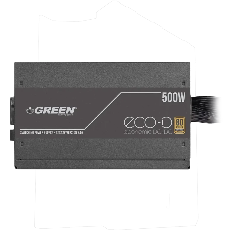 پاور 500 وات گرین مدل GP500A-ECO D