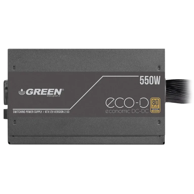 پاور 550 وات گرین مدل GP550A-ECO D