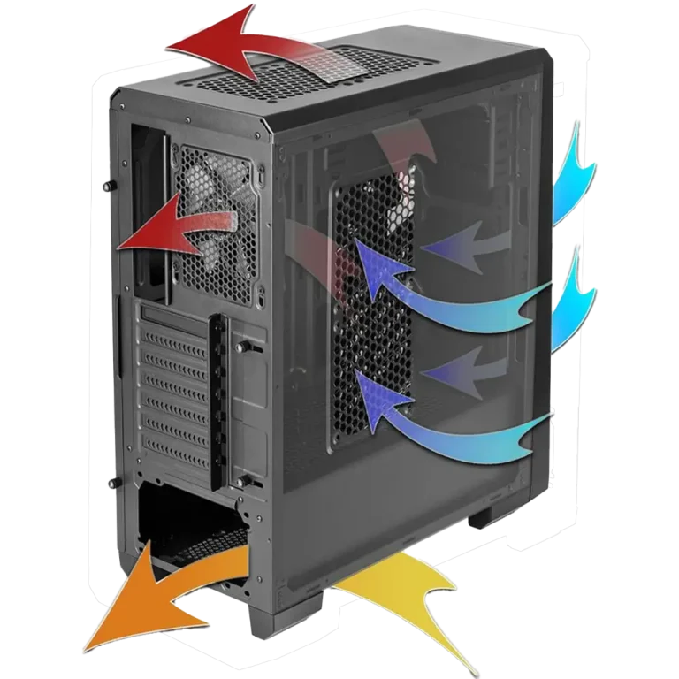 کیس کامپیوتر گرین مدل PARS EVO