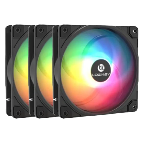 فن کیس لاجیکی مدل F320RE بسته سه عددی