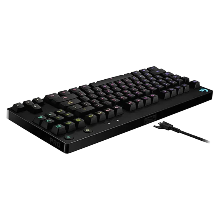 کیبورد گیمینگ لاجیتک مدل G-PRO Clicky Blue Switch