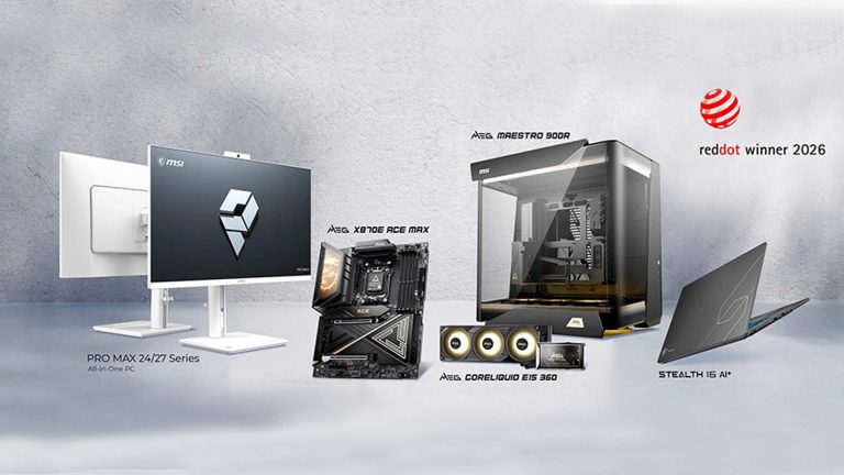 اژدهای تایوانی خوش درخشید؛ MSI با ترکیب هنر و قدرت جایزه Red Dot 2026 را از آن خود کرد