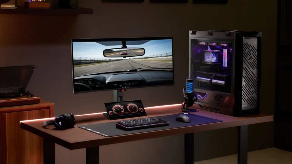 ROG برگ تازه‌ای رو کرد؛ مانیتور OLED با سرعت ۲۸۰ هرتز و نمایشگر لمسی همراه معرفی شد