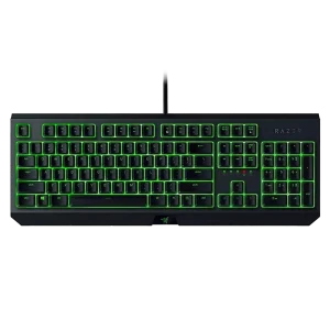 کیبورد گیمینگ ریزر مدل Blackwidow Essential Green Switch