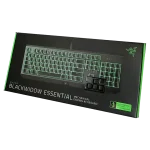 کیبورد گیمینگ ریزر مدل Blackwidow Essential Green Switch