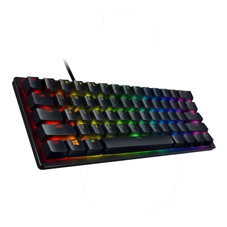 کیبورد گیمینگ ریزر مدل Huntsman Mini Purple Switch