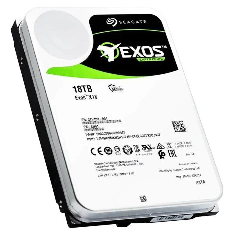 هارد اینترنال سیگیت مدل Exos X18 ظرفیت 16 ترابایت