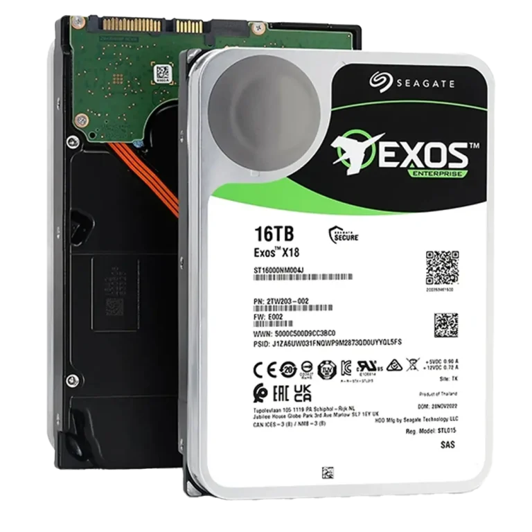 هارد اینترنال سیگیت مدل Exos X18 ظرفیت 16 ترابایت