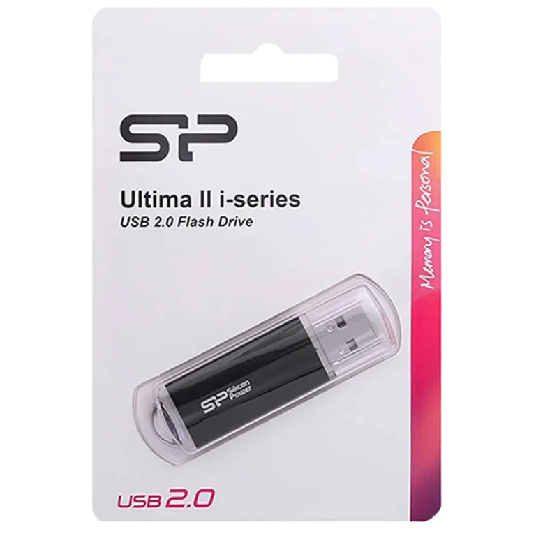 فلش مموری سیلیکون پاور مدل Ultima II I-Series ظرفیت 16 گیگابایت