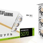 زوتک خانواده RTX 5070 AMP White Edition را با لباس سفید وارد میدان کرد