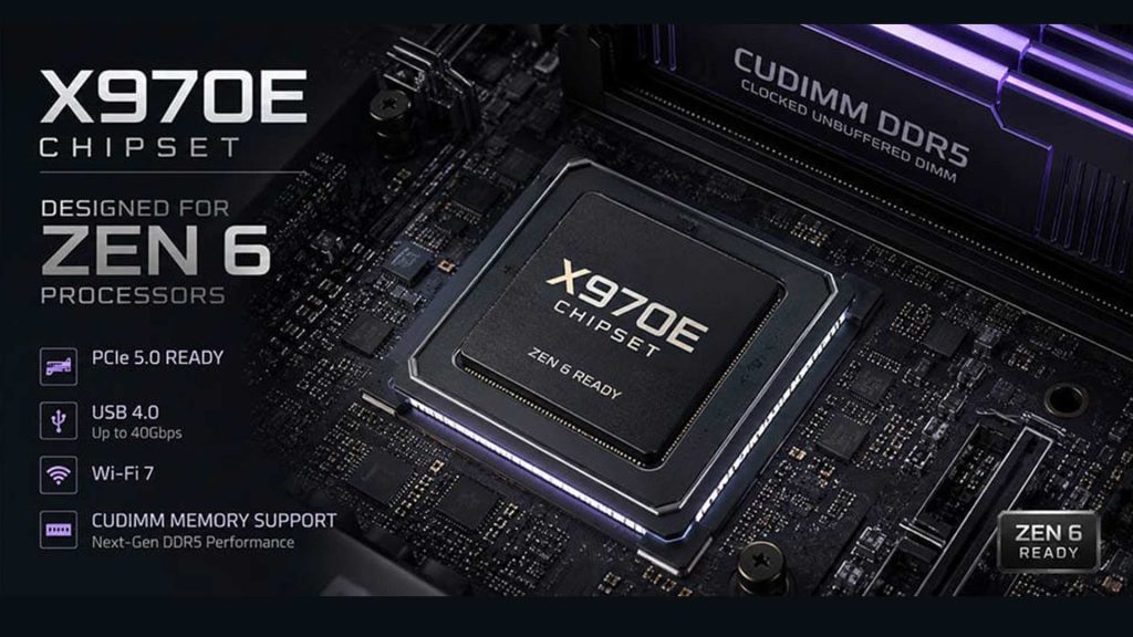 وقتی نوآوری از دل تکرار متولد می‌شود، X970E با پشتیبانی از CUDIMM آینده DDR5 را شکل می‌دهد