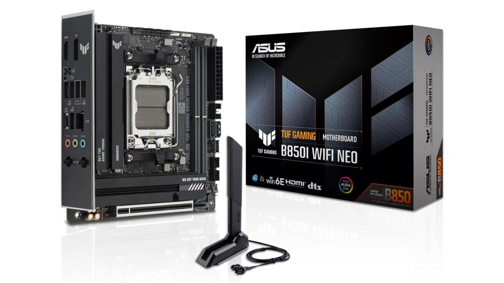 ایسوس با معرفی TUF Gaming B850I به دنیای مادربردهای کامپکت قدم گذاشت