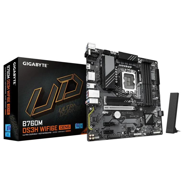 مادربرد گیگابایت مدل B760M DS3H WIFI6E GEN5 DDR5