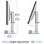 مانیتور بنکیو مدل MA270U سایز 27 اینچ