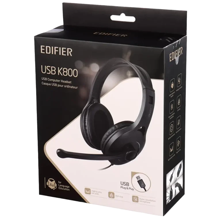 هدست با سیم ادیفایر مدل K800 USB