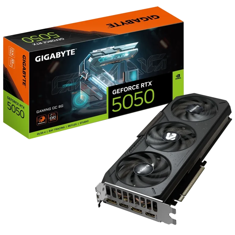 کارت گرافیک گیگابایت مدل GeForce RTX 5050 GAMING OC Edition 8GB GDDR6
