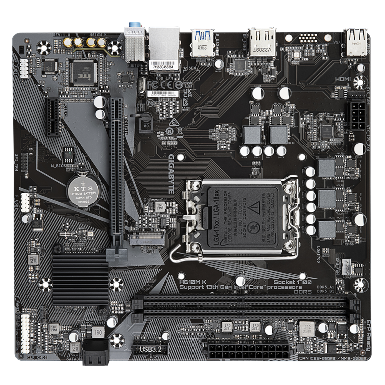مادربرد گیگابایت مدل H610M K DDR5