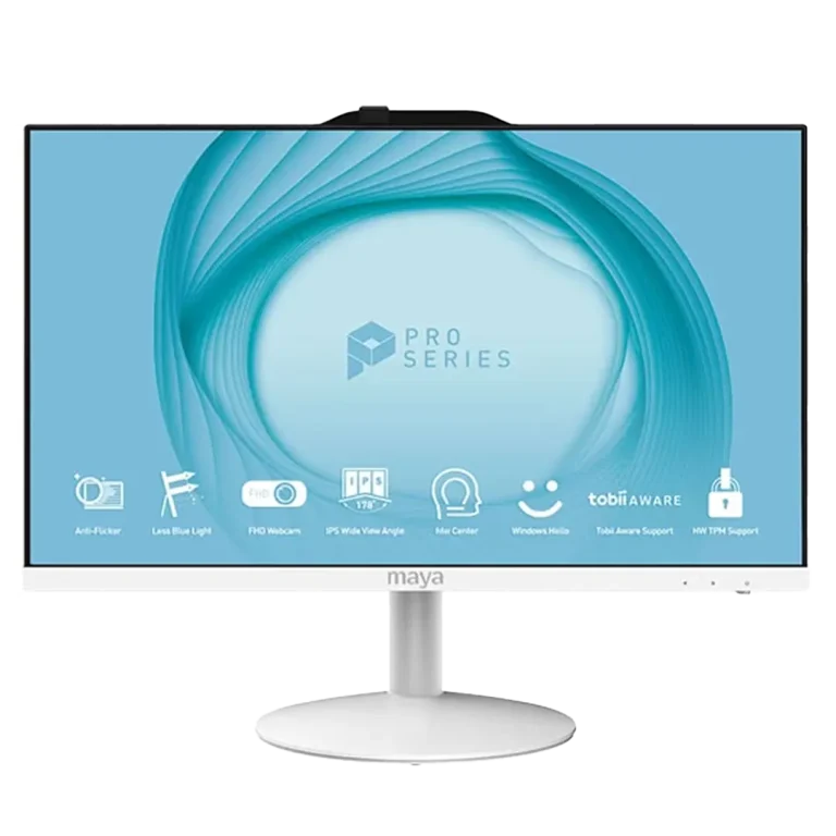 کامپیوتر همه کاره 24 اینچی مایا مدل MA24 EP 14M Core i3-14100/8GBDDR5/500GBSSD/Intel UHD Graphics
