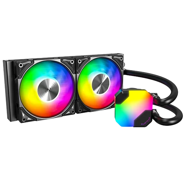 خنک‌کننده مایع پردازنده مونتک مدل HyperFlow ARGB 240 AIO