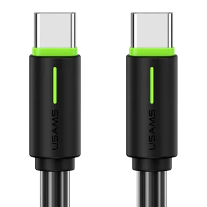 کابل شارژ USB-C به USB-C یوسمز مدل SJ734 طول 1 متر