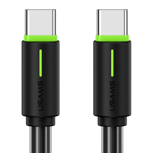 کابل شارژ USB-C به USB-C یوسمز مدل SJ734 طول 1 متر