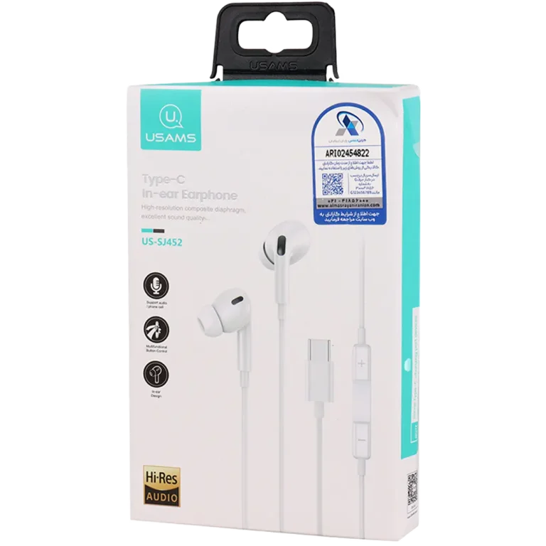 هندزفری باسیم یوسمز مدل EP-41 USB-C