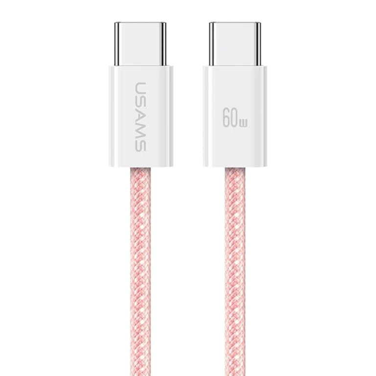 کابل شارژ USB-C به USB-C یوسمز مدل SJ656 طول 1.2 متر