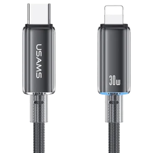 کابل شارژ USB-C به Lightning یوسمز مدل SJ659 طول 1.2 متر