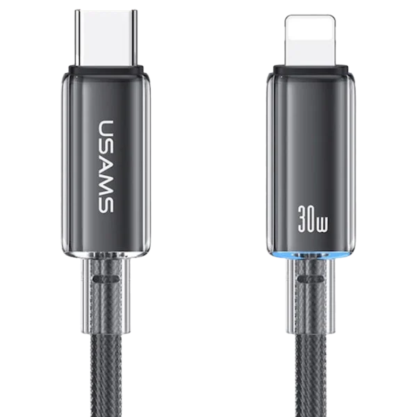 کابل شارژ USB-C به Lightning یوسمز مدل SJ659 طول 1.2 متر