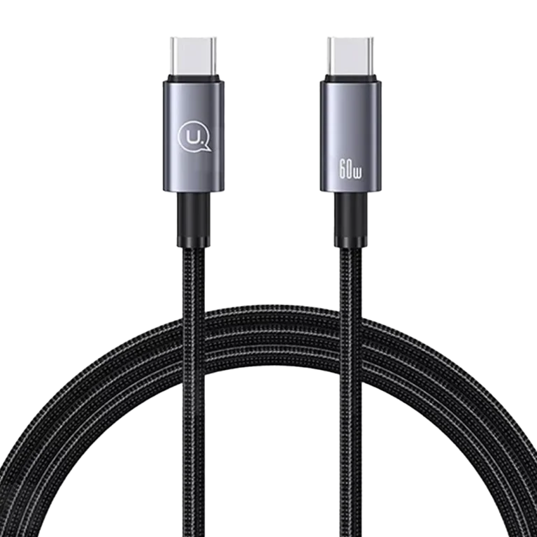 کابل شارژ USB-C به USB-C یوسمز مدل SJ661 طول 1.2 متر