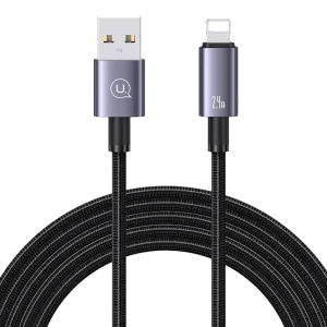 کابل شارژ USB-A به Lightning یوسمز مدل SJ669 طول 2 متر