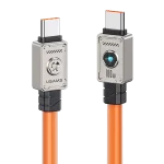 کابل شارژ USB-C به USB-C یوسمز مدل SJ684 طول 1.2 متر