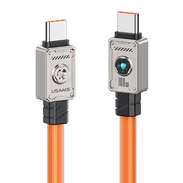 کابل شارژ USB-C به USB-C یوسمز مدل SJ684 طول 1.2 متر
